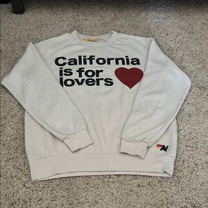 Aviator Nation crew sweater
California is for lovers